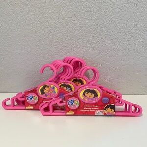 Nickelodeon Pink Dora the Explorer Kids Hangers